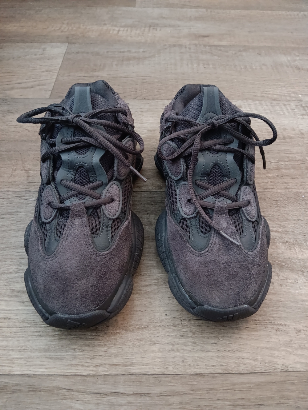 Adidas Yeezy 500 Utility Black Sneakers Men's Size 6.5 / Women's Size 8